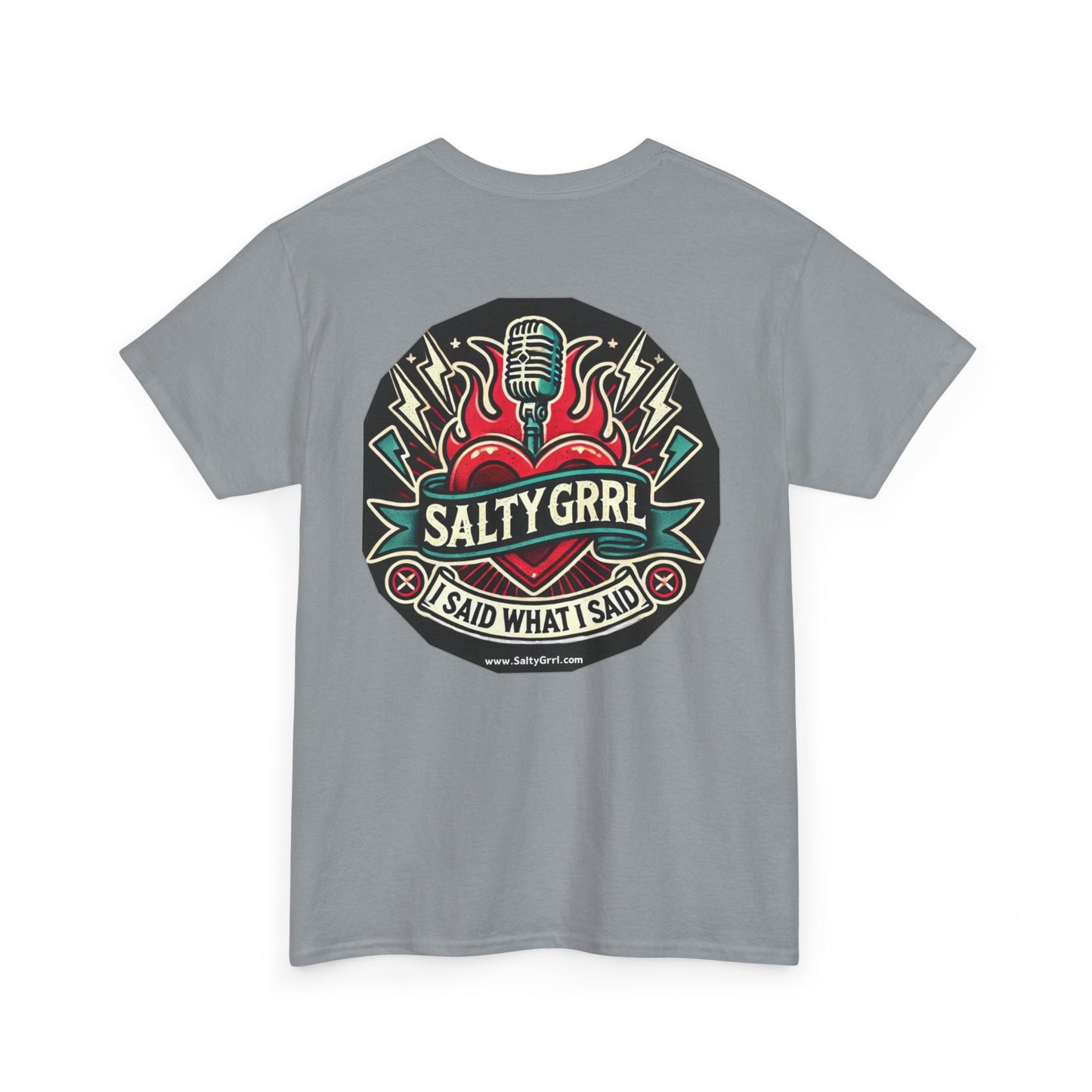 Salty Grrl Says - Human Rights Tee