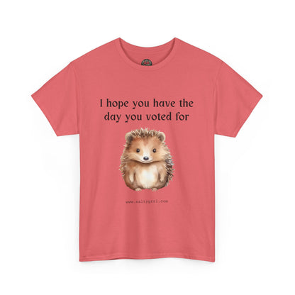 Salty Grrl Statement Tee - 'Hope Hedgehog'