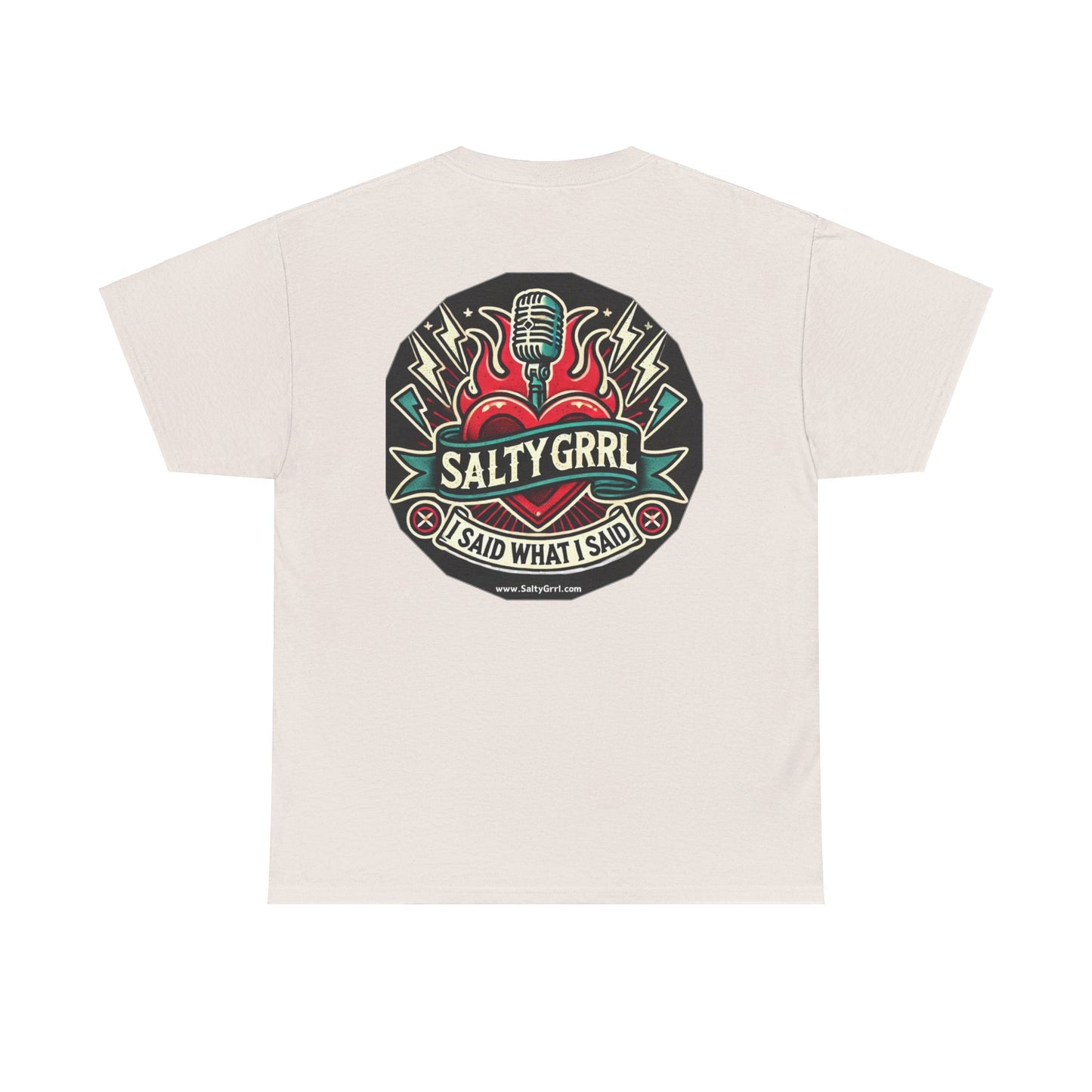 Salty Grrl Says - Human Rights Tee