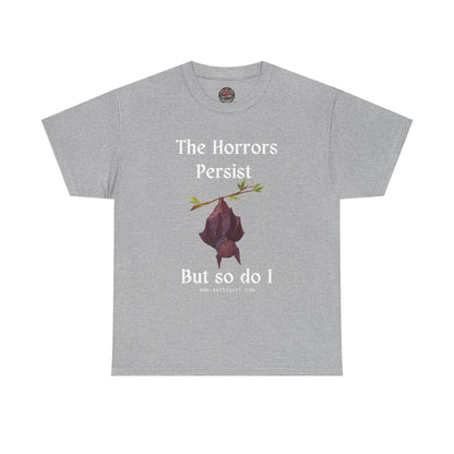 Salty Grrl Statement Tee - 'Horrors Persist'