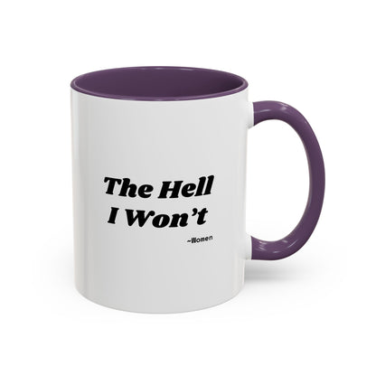 Empowered Women's Accent Coffee Mug