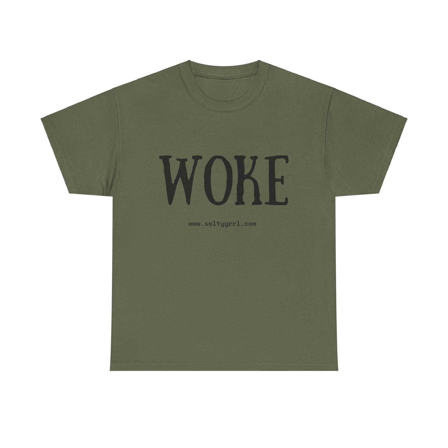 Salty Grrl Says Statement Tee - Woke
