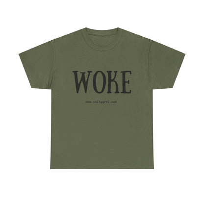 Salty Grrl Says Statement Tee - Woke