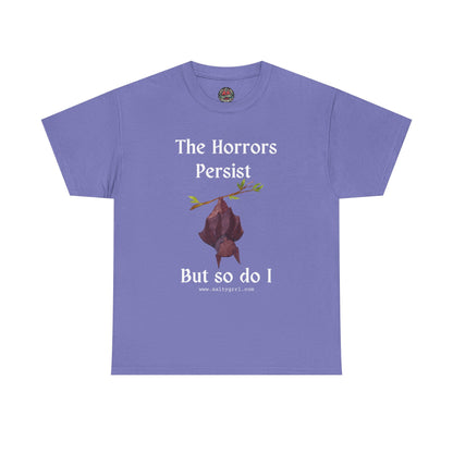 Salty Grrl Statement Tee - 'Horrors Persist'