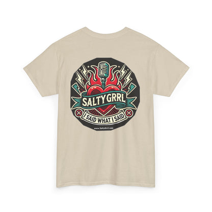 Salty Grrl Says - Human Rights Tee