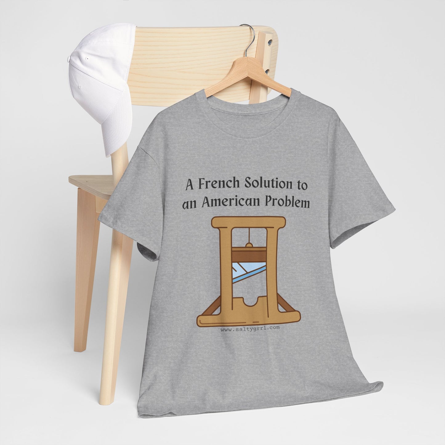Salty Grrl Statement Tee - 'French Solution'